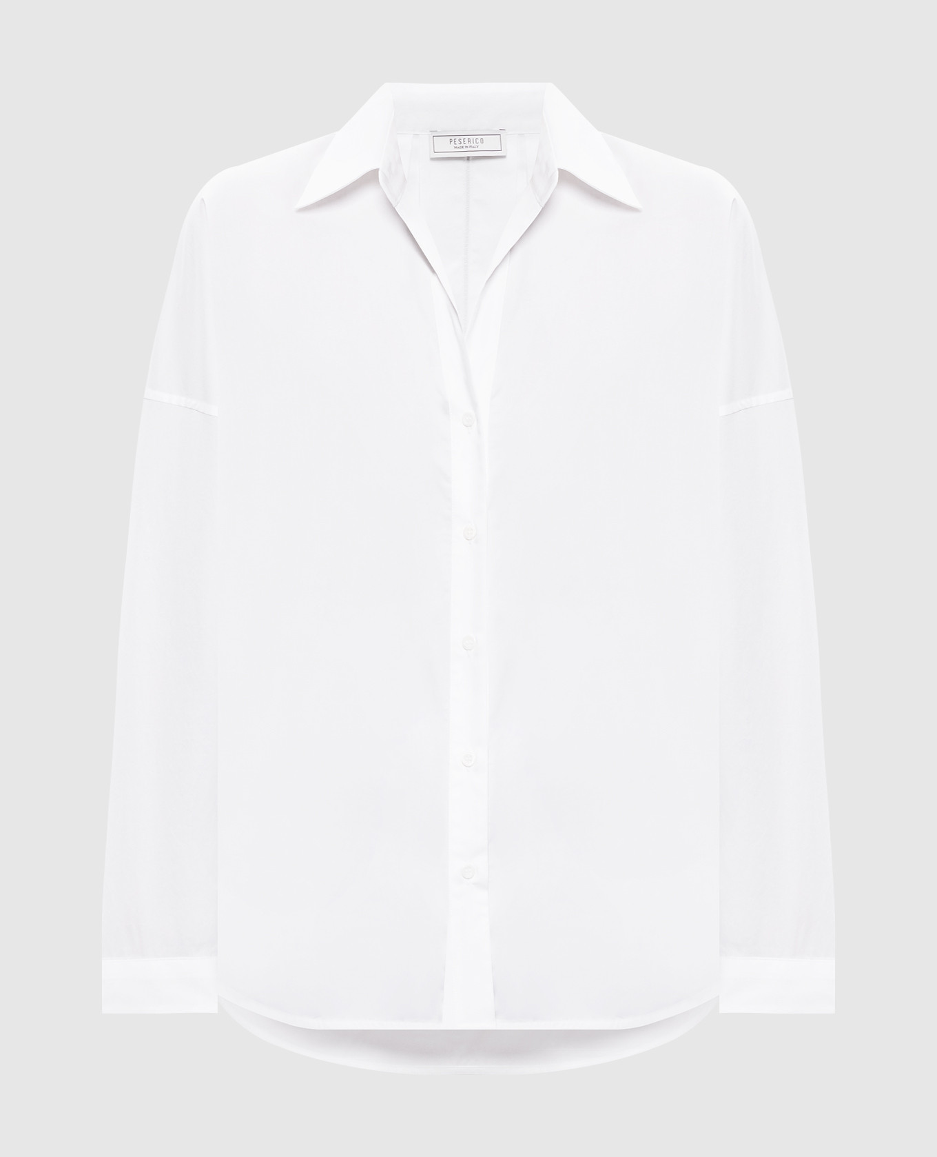 

Белая рубашка с цепочкой мониль, Белый, Рубашки