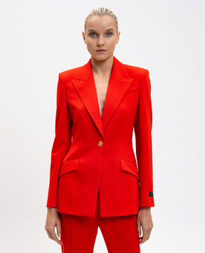 Versace Красный жакет DV из шерсти 10180181A12595