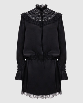 Ann Demeulemeester Черное платье Armida из шелка B0014415FA134