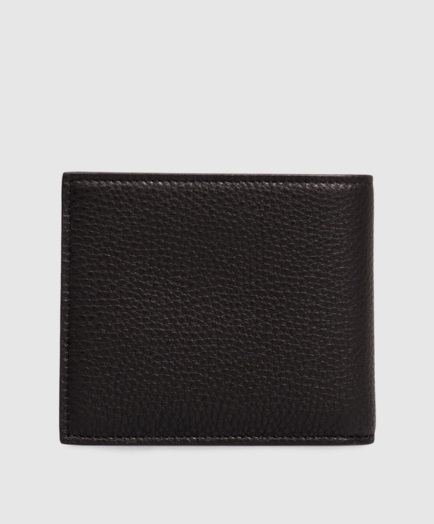 Dolce&Gabbana Черный кожаный портмоне с фактурной монограммой BP1321A0370 изображение 2
