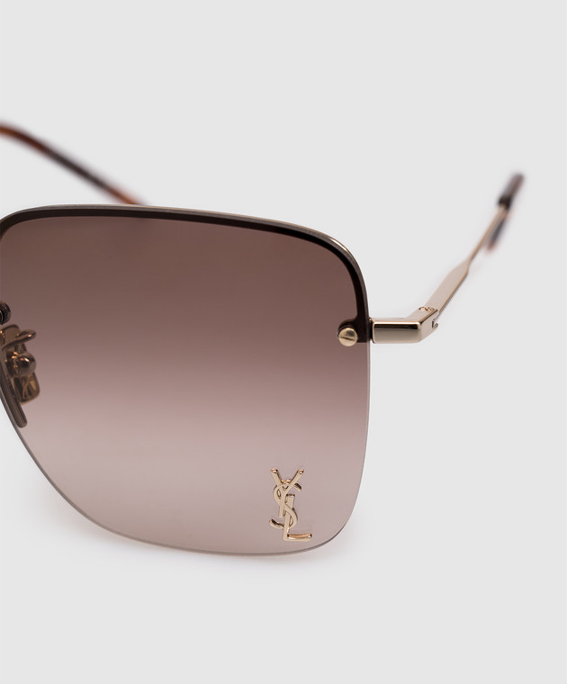 Saint Laurent солнцезащитные очки 312 М 652363Y9902 изображение 4