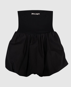 Palm Angels Дитяча чорна сукня з принтом логотипа PGDB024S26FAB001