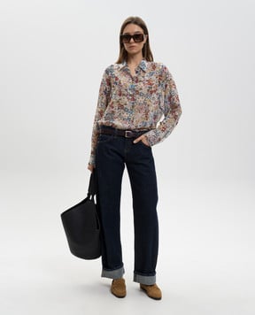 Khaite Синие джинсы-бананы Karo 1180908040