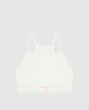 Palm Angels Зелений топ з нашивкою логотипа PLA1UWTP10SI
