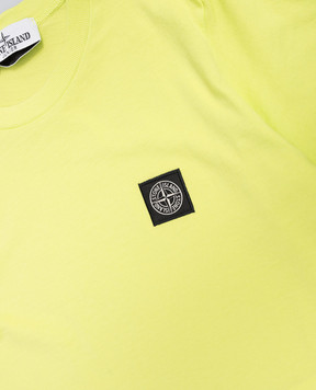 Stone Island Детская футболка с нашивкой логотипа L1S162100002S00471012