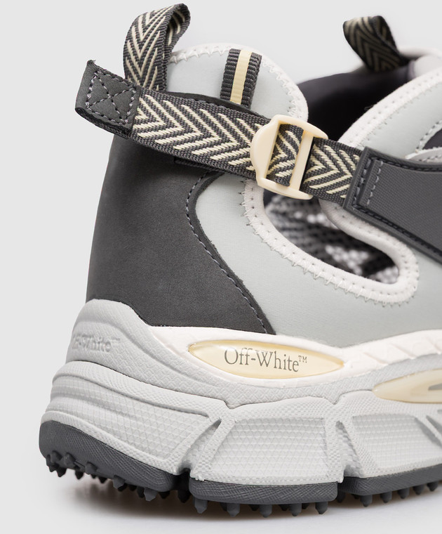 Off-White Сірі комбіновані кросівки Be Right Back OMIA29SS26FAB001 зображення 5