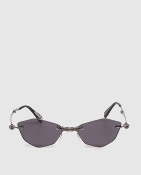 Kuboraum Сірі складні сонцезахисні окуляри H48 KRSH48BB0000004Y