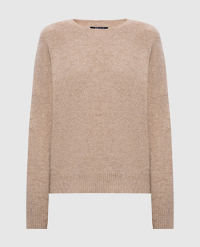 Demiur Бежевый свитер с шерстью альпаки ALP101