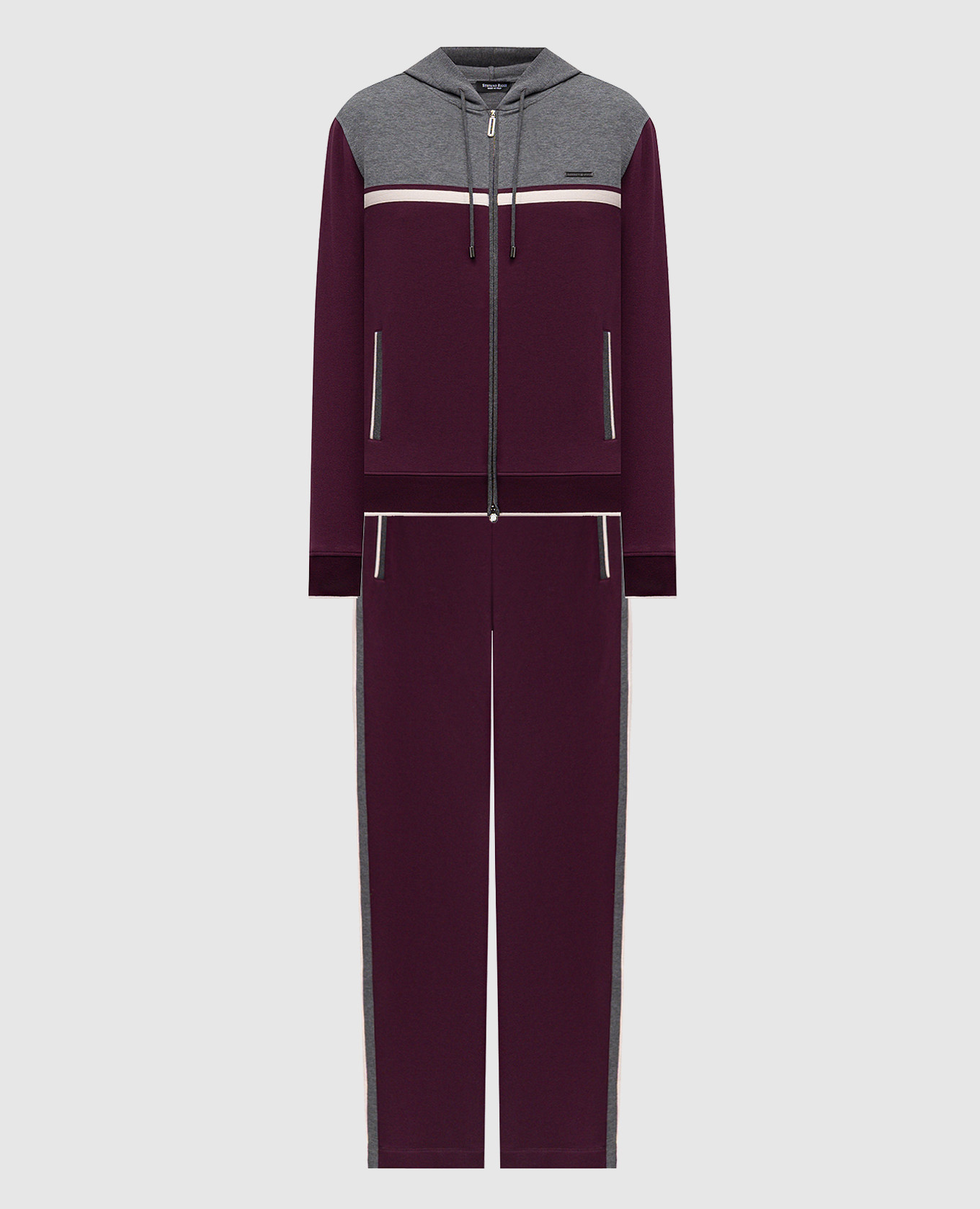 Фиолетовый противный костюм