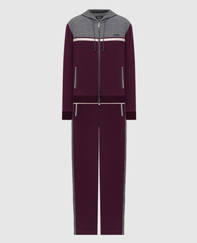 Stefano Ricci Фіолетовий спротивний костюм K101046FCRT25350P3D