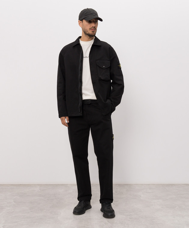 Stone Island Футболка цвета айвори с принтом логотипа L2S152100001S0534 изображение 2