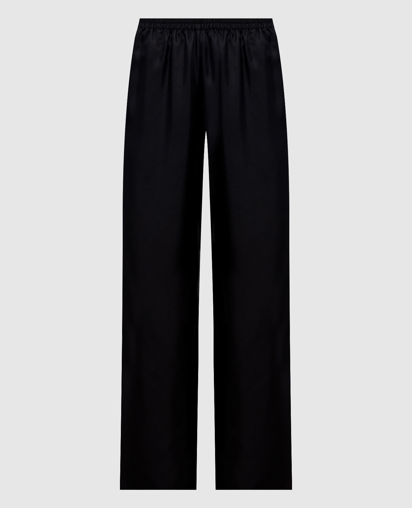 Черные брюки ALERA из шелка