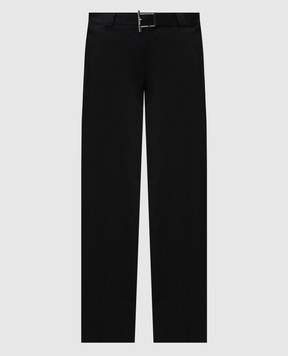 Alexander McQueen Чорні штани 838658QSAA9