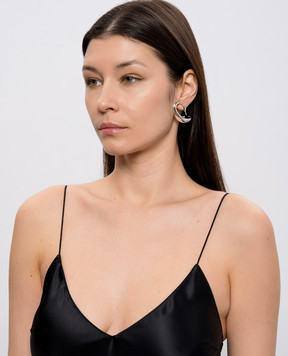 Jenny Bird Серебряные серьги Egret Climber JB3478HPSW