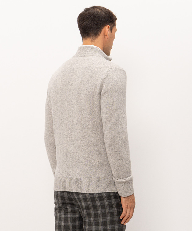 Cashmere&Whiskey Сірий кардиган 50706 зображення 4