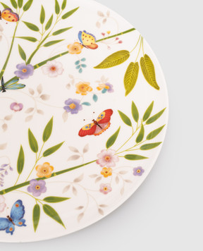 Geminiano Cozzi 1765 Біла порелянова обідня тарілка Incanto di Primavera LGCFF00279064