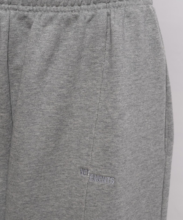 Vetements Серые спортивные штаны MH27SP180G изображение 5