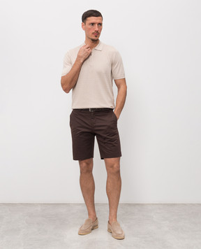 Slowear Коричневі шорти 1T010690468