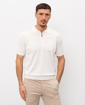 Canali Поло цвета айвори MK02460C1165