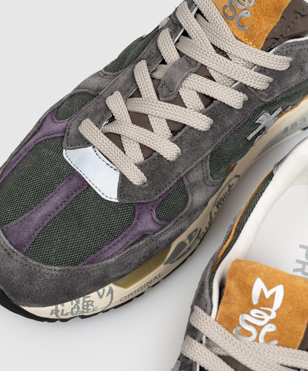 Premiata Комбинированные кроссовки Mase с логотипом MASE25 изображение 5
