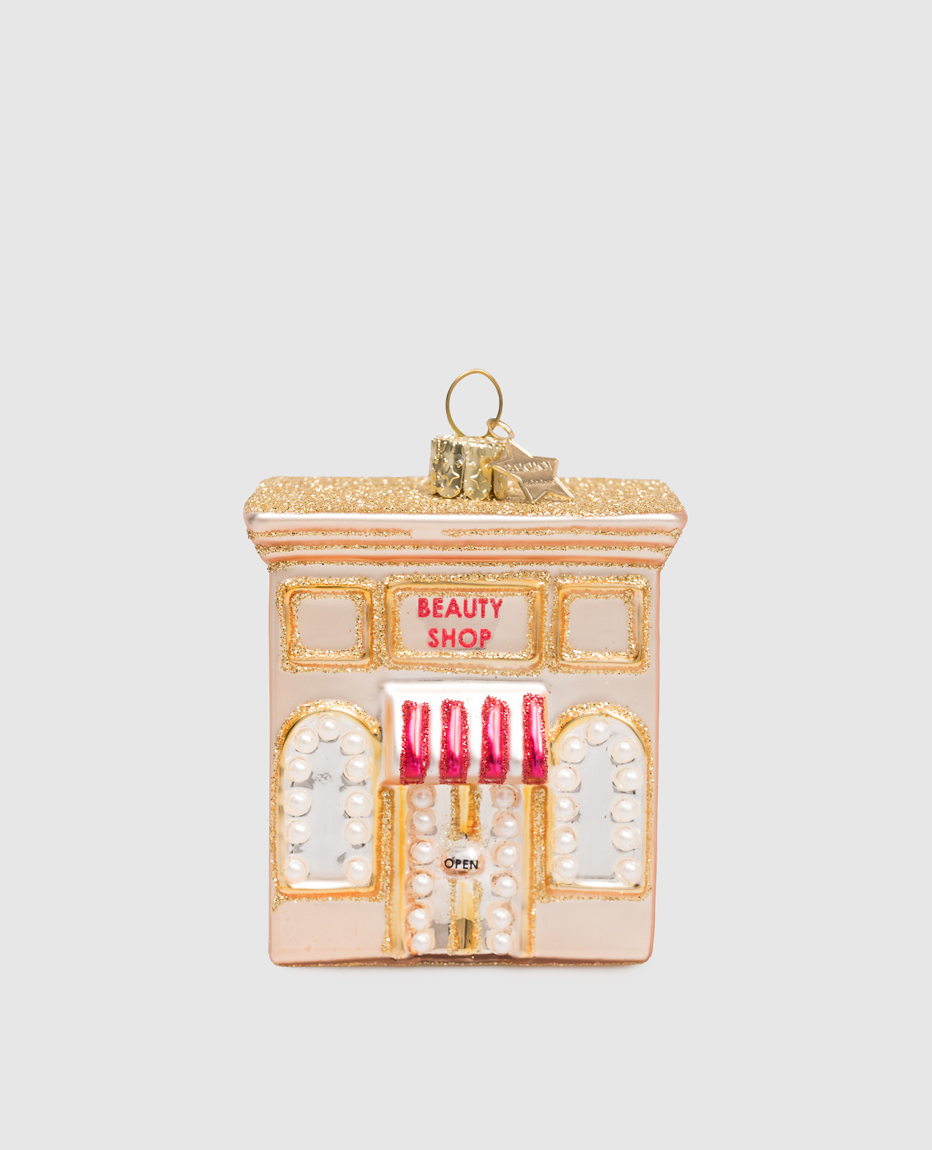 

Елочная игрушка Beauty Shop, Бежевый, Декор