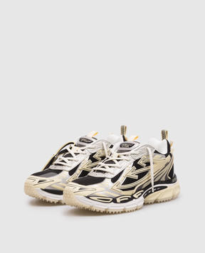 Off-White Комбинированные кроссовки Be Right Back Glow OMIA295S26FAB003