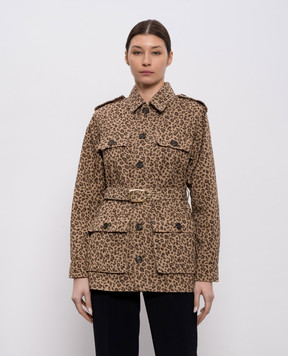 Twinset Куртка в анімалістичний принт 261TP2640
