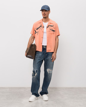 JW Anderson Сині джинси з латками DT0117PG1853