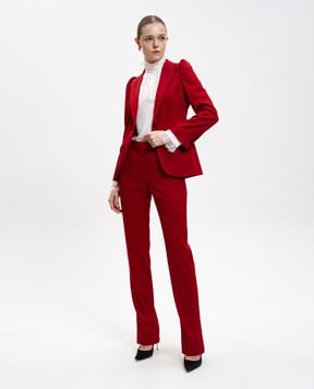 Alexander McQueen Біла блуза із шовку з мереживом 848907QBADT