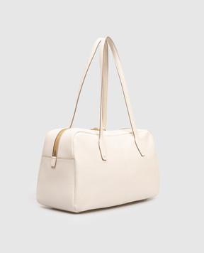 Gianni Chiarini Шкіряна сумка Aryna кольору айворі BS11802COMMGRN