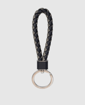 Bottega Veneta Кожаный брелок Intreccio 709727VAPI2