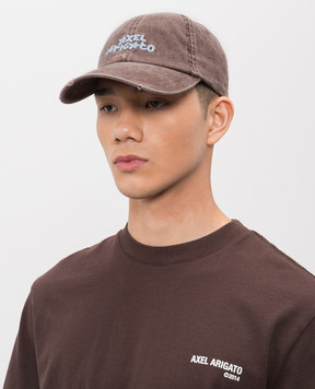 Axel Arigato Коричнева кепка Floral X3962001
