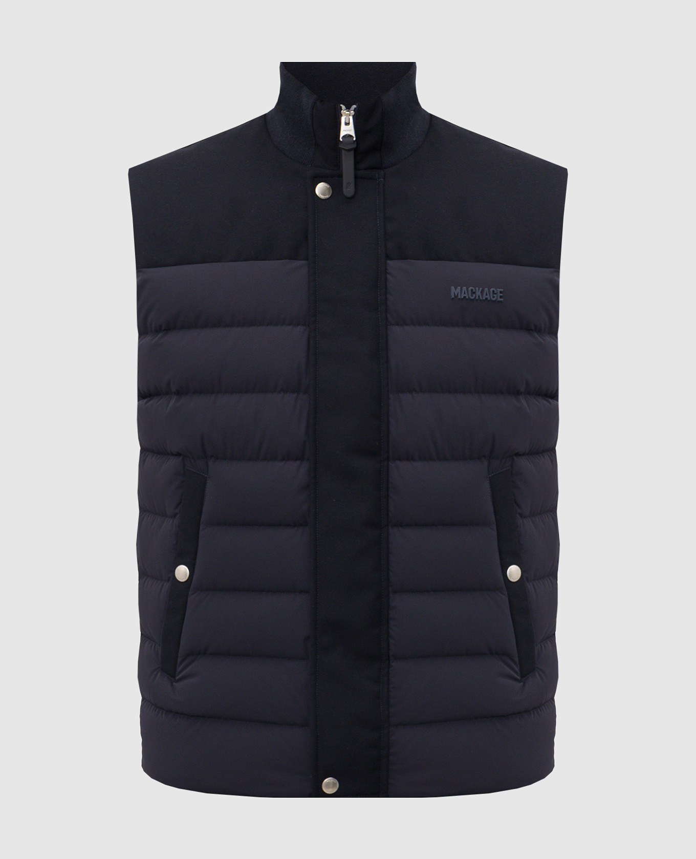 Синий пуховый жилет BRODY-Z