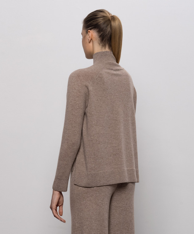 Max Mara Weekend Бежевий гольф ZARINA з вовни та кашеміру WKDZARINA зображення 4