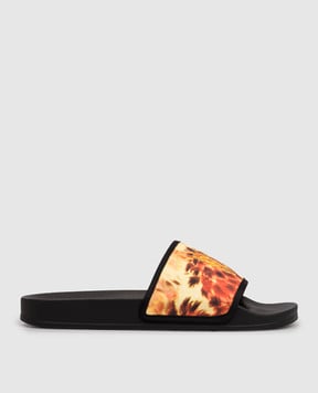 Palm Angels s Слайдеры Palm on Fire PMIC013F24MAT001