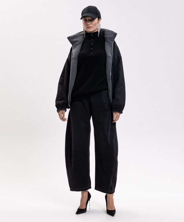Alexander Wang Черный свитер с шерстью UKC4261001 изображение 2