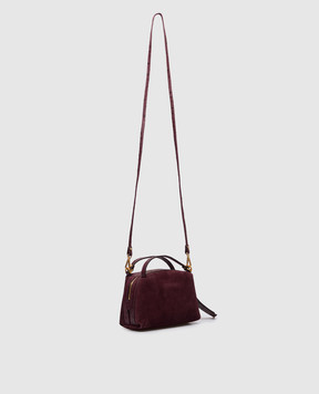 Gianni Chiarini Бордова замшева сумка Alifa BS8625CMSTEMU
