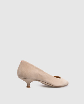 Aeyde Бежеві замшеві туфлі Cari PU0667009224126