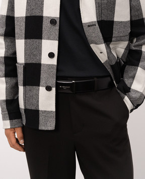 Givenchy Чорний шкіряний ремінь Antigona BK407MK21N