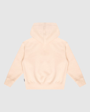 Palm Angels Детское бежево худи Punk Bear PGBB015F25FLE003612