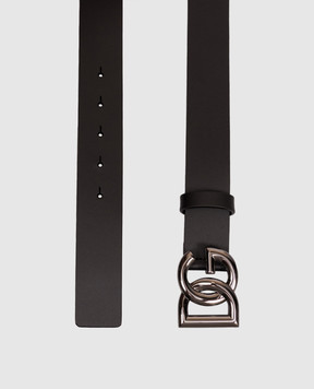 Dolce&Gabbana Черный кожаный ремень BC4644AX622