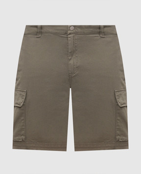 Woolrich Шорти-карго кольору хакі CFWOSH2001MRUT5262