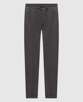 Doriani Cashmere Сірі штани з відворотами 818PANTF18J36