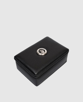 Stefano Ricci Срібляста запальничка для сигар з фактурною емблемою OMACSIG04PSRS01PSNC51