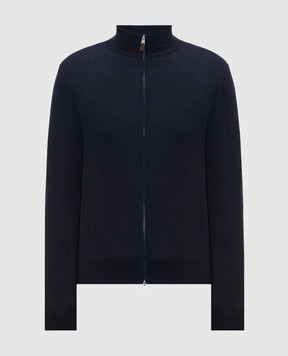 Cashmere&Whiskey Синій кардиган з кашеміру MU867A1312525R