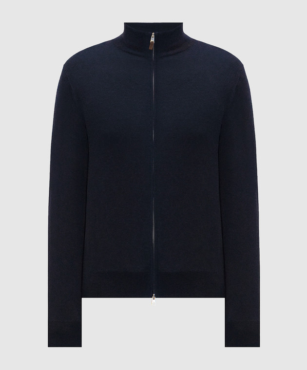 Cashmere&Whiskey Синій кардиган з кашеміру MU867A1312525R