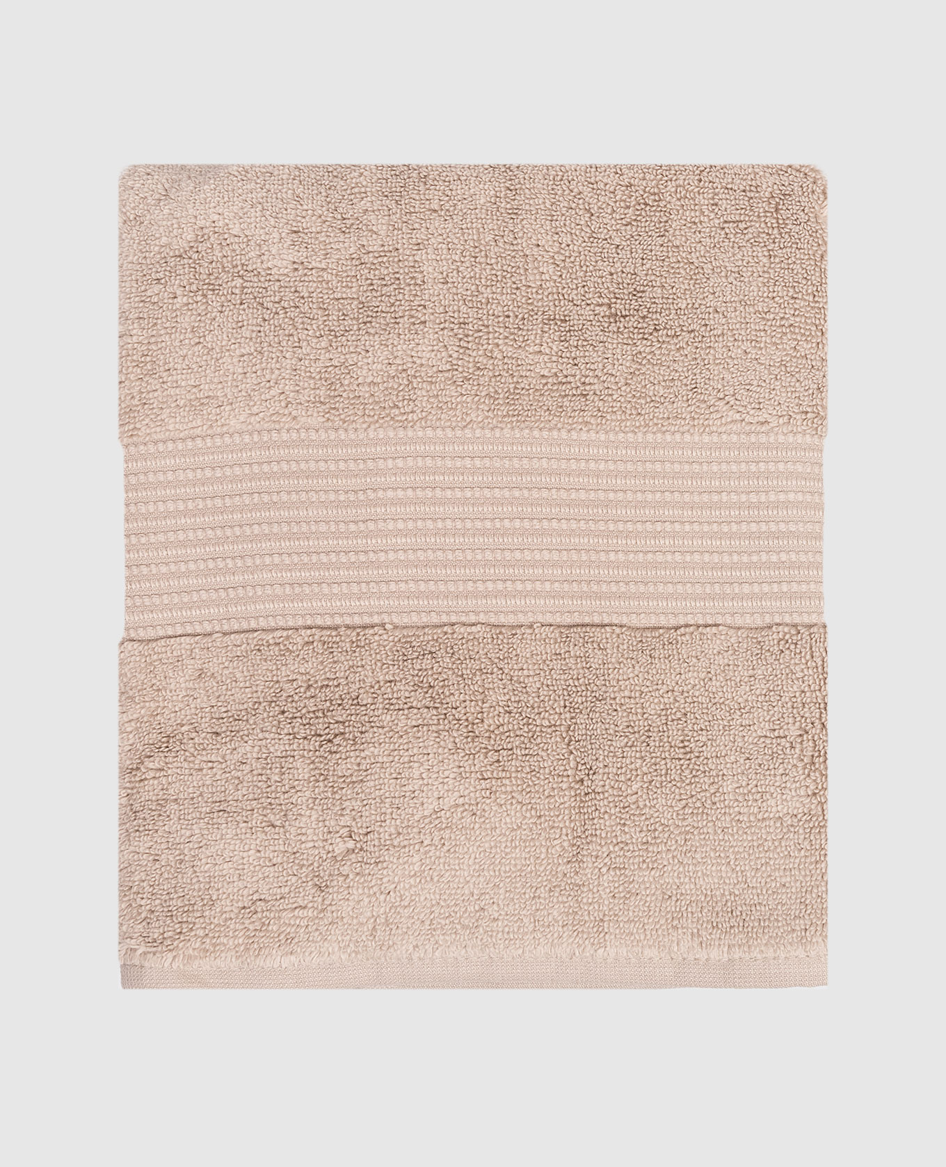 Коричневое махровое полотенце Chicago