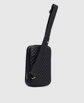 Stefano Ricci Синяя кожаная сумка с фактурным узором ND200PVD1VD