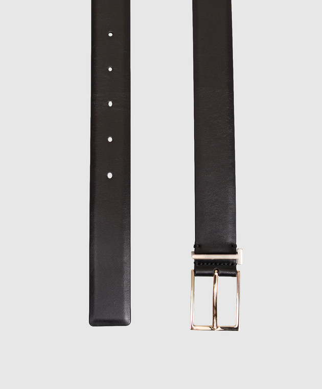 Tom Ford Черный кожаный ремень WB353LCL625P изображение 3