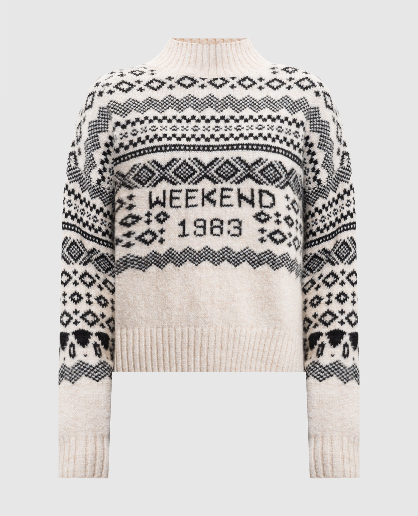 

Бежевый свитер BRIOSO с шерстью, Свитера